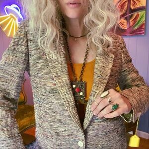 Vintage DEADSTOCK 100% Sacha Silk Jacket